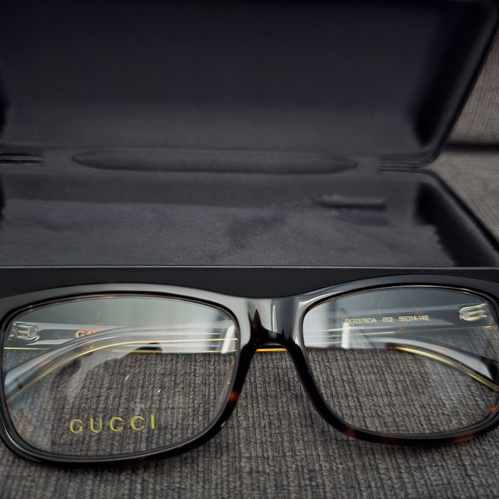 Gucci Black Eyeglasses